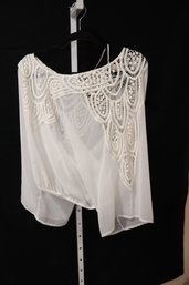 Women's Whithe Shirts Blouses Tops: Calvin Klein, Valentino, (C-88)