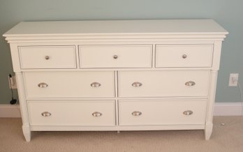 Magnussen Furniture Retreat 7 Drawer White Bedroom Dresser