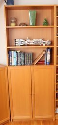 2 Door Bookcase Storage Wall Unit (B-47)