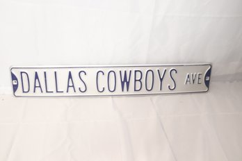 Dallas Cowboys Ave Street Sign