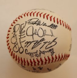 Team Signed Rawlings Official Major League Baseball: Olerud, BOBBY VALENTINE, Mike Piazza,  (H-6)