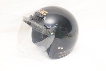 HJC CL-5 Motorcycle Helmet W/ Visor Black SNELL M95 DOT Size L