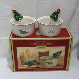 Spode Christmas Tree Dipping Set   (A-26)