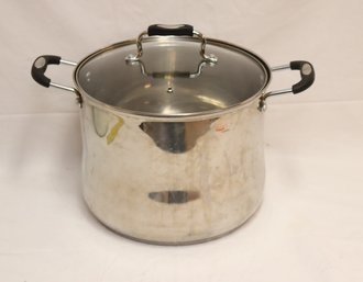 Uniware Stainless Steel Pot With Glass Lid