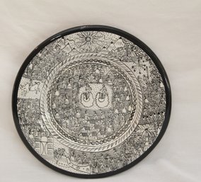 Vintage Stoneware Plate