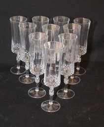 Plastic Champagne Flutes (O-18)