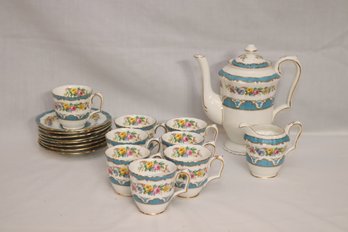 Vintage Staffoshire Fine Bone China Tea Set (R-8)