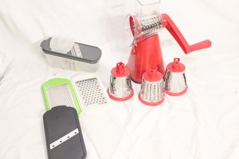 Slicers, Shredders, Graters And More!!!  (S-88)