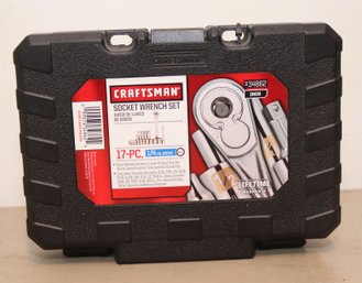 NEW Craftsman 17 Piece 1/4' Drive Standard Socket Wrench Set 934862 (A-38)