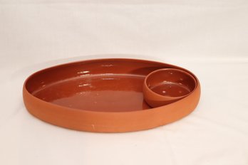 Vintage Serving Platter Dip (R-10)