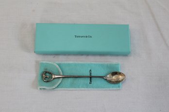 TIFFANY & Co. Apple Baby Feeding Spoon Elsa Peretti Sterling Silver 925 (B-53)