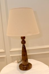 Granite Table Lamp With Shade. (J-16)