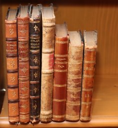Antique Leather Bound Books