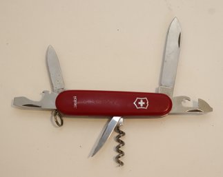 Vintage Hoffritz VICTORINOX SWISS ARMY KNIFE OFFICIER SUISSE ROSTFREI 6 TOOL (D-55)
