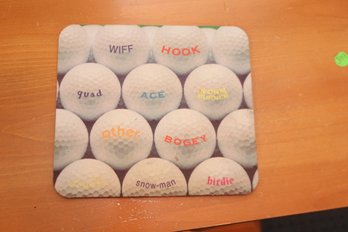 Golf Ball Mouse Pad