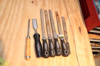 Wood Files And Some Chisels (A-52)