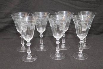 Vintage Dunbar Wine Glasses