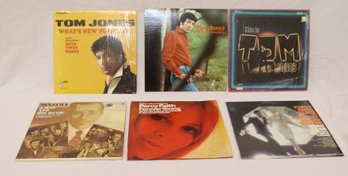 Vintage Vinyl Records: Tom Jones, Percy Faith, Sinatra SS-9)