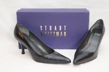 Stuart Weitzman Barclo Black High Heels Size 6.5 (R-31)