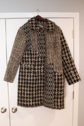 Wraps By Canvasbacks Woven Coat Size S. (C-21)