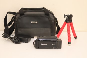 Canon VIXIA HF R50 Video Camera With Bag And Extras (E-24)