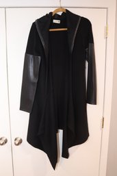 Blank KYC Black Jacket Coat Size L (C-22)
