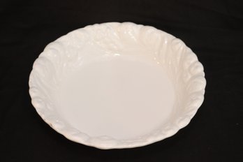 Round White Serving Platter Made In Italy (T-27)