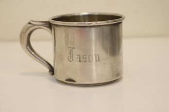 Vintage WEB Sterling Silver Cup 'Jason' 70.5g.  (M-14)