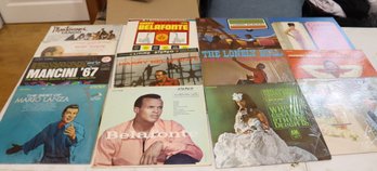 Vintage Vinyl Records:  Herb Albert, Belafonte, Johnny Mathis, Connie Francis And More (S-25)