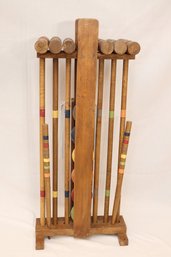 Vintage Croquet Set (R-43)