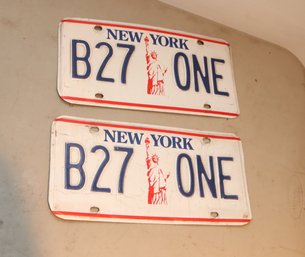 NY Liberty Licence Plates