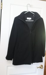 Calvin Klein Hooded Coat Sz S. (C-2)