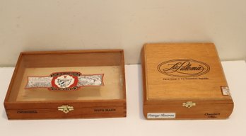 Pair Of Vintage Cigar Boxes (M-20)