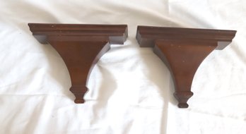 Pair Of Small Wall Shelves (A-11)