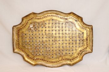 Painted Wooden Tray (R-50)