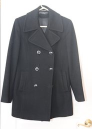 Collection Fifty Nine Pure Cashmere Peacoat Made In Italy SZ. 6. (C-10)