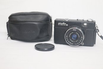 Vintage Minolta Hi-Matic 5 35mm Camera (A-28)