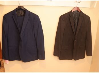 Mens Calvin Klein Sports Coat And Doppelganger Suit (C-17)