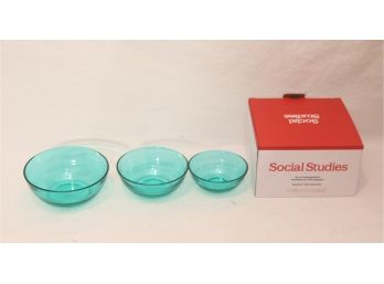 Social Studies Nesting Bowl Set (A-10)