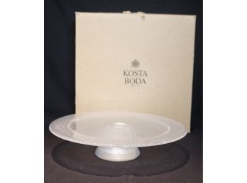 Kosta Boda Cake Plate (R-47)
