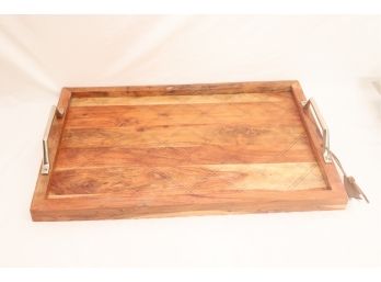 Natural Wood Serving Tray Charcuterie Board (R-33)
