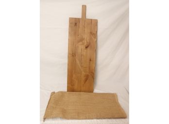 Long Wood Bread Cutting Board .  Great For A Charcuterie Board! (R-66)