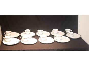 Laurel China Antique Dessert Plate Coffee Cup Combo Made In Japan