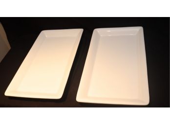Pair Of Antica Fornace Serving Platters Made In Italy (R-79)