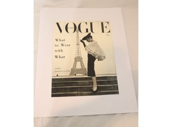 Vogue Vintage Cover Print (R-22)