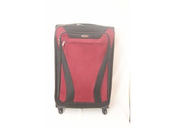 Red Samsonite 4 Wheel Rolling Suitcase (R-64)