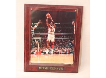 Framed Michael Jordan #23 Chicago Bulls 8x10 (L-57)