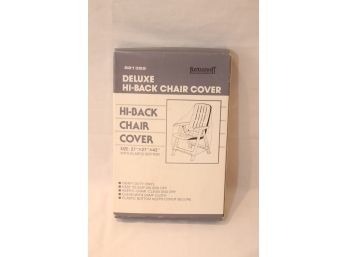 Fortunoff Deluxe Hi-back Chair Cover