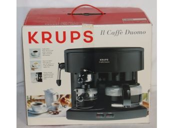 Krups IL Caffe Duomo 985 CoffeemakerEspressoCappuccinoLatte Machine