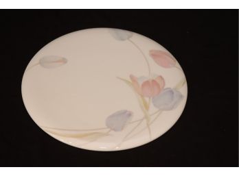 MIKASA SWISS GARDEN CAKE PLATE